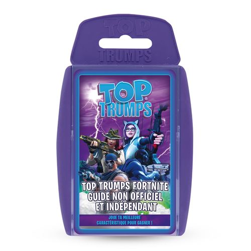Jeu de cartes Top Trumps Fortnite Guide non officiel et indépendant