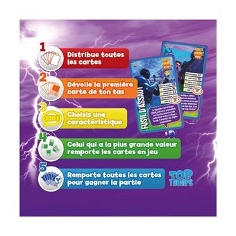 Jeu de cartes Top Trumps Fortnite Guide non officiel et indépendant