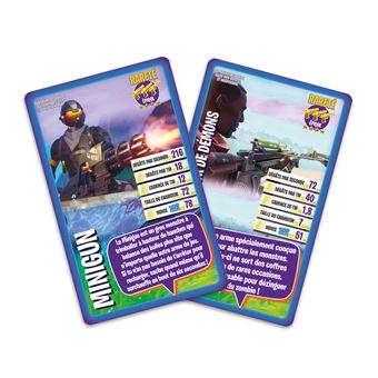 Jeu de cartes Top Trumps Fortnite Guide non officiel et indépendant