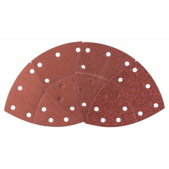 Set de feuilles abrasives Bosch pour ponceuse multi 25 pièces - 1