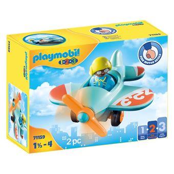 Playmobil 1.2.3 71159 Avion - 1