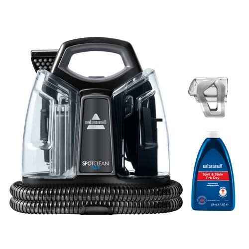 Bissell SpotClean Plus carpet cleaning machine Wet Black, Transparent