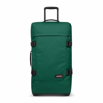 Valise cabine souple Eastpack Tranverz M Vert et Noir