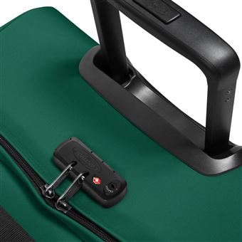 Valise cabine souple Eastpack Tranverz M Vert et Noir