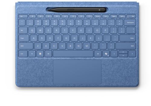 Clavier Microsoft Flex Bleu Saphir pour Surface Pro 13 + stylet Surface Slim Pen