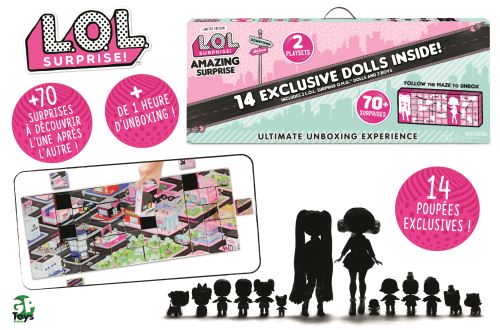 Petites figurines Giochi Preziosi LOL Surprise Amazing Surprise Modèle aléatoire