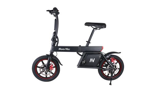 Moovway B19 opvouwbare elektrische scooter 350 W Zwart