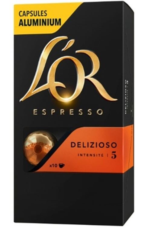 Pack de 10 capsules Maison du Café L'Or Espresso Delizioso Intensité 5