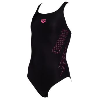 Maillot De Bain 1 Pièce ARENA Noir Taille 12 Ans - Occasion En Très Bon état