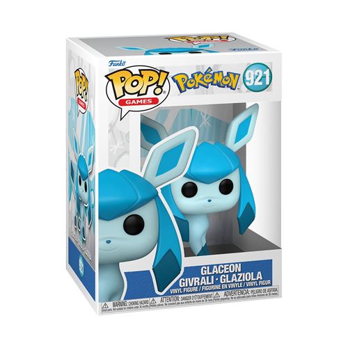 Figurine Funko Pop Games Pokémon Glaceon État correct - Funko reconditionné disponible sur Fnac