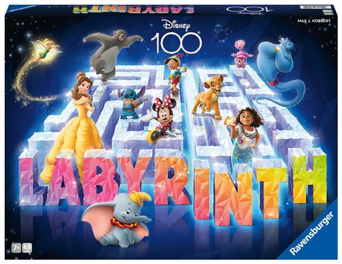 Jeu De Plateau Ravensburger 4005556274604 – Labyrinthe Disney 100ème Anniversaire - vue 4