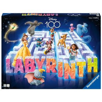 Jeu classique Ravensburger Labyrinthe Disney 100ème anniversaire