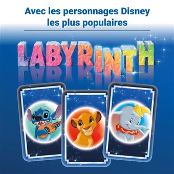 Jeu classique Ravensburger Labyrinthe Disney 100ème anniversaire