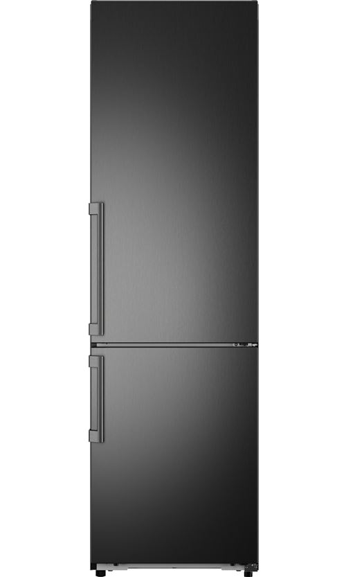 Réfrigérateur Congélateur En Bas Asko Rfc226Rnbb1 Inox Noir