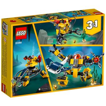 LEGO® Creator 3 en 1 31090 Le robot sous-marin