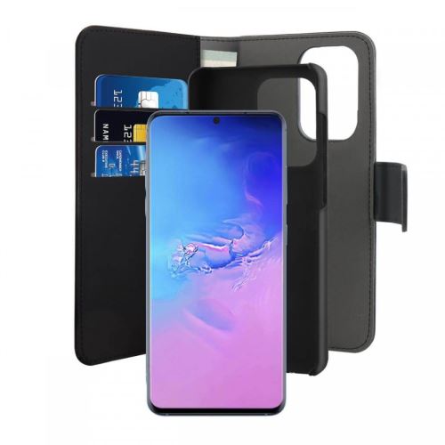 PURO Etui Folio  avec magnet d&eacute;tachable noir pour Samsung Galaxy S20 Ultra G988