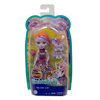 Poupée Enchantimals Zadie Zèbre et Rayure