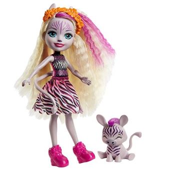 Poupée Enchantimals Zadie Zèbre et Rayure