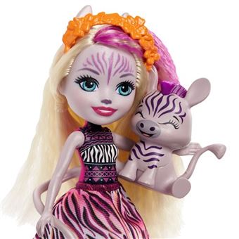 Poupée Enchantimals Zadie Zèbre et Rayure