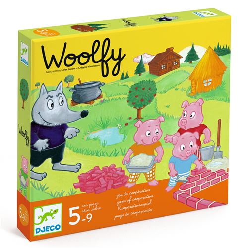 Jeu Coopératif Djeco Woolfy