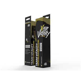 Tapis de souris gaming Officiel Team Vitality V For Victory XXL