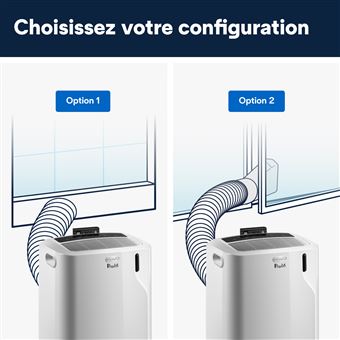 De'Longhi Pinguino PAC EM82 - Climatiseur - mobile - 2.6 EER - blanc