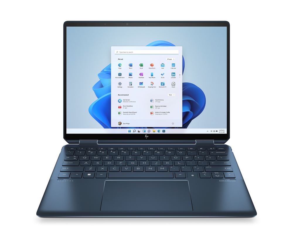 Écran Tactile HP Spectre X360 14-ef – Rechange N10734-001 – Bleu (avec Câble)