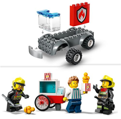LEGO CITY Le camion des pompiers 2021