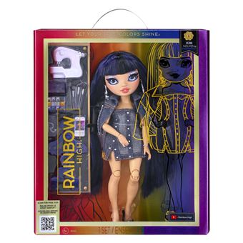 Poupée Rainbow High S23 Fashion Doll NG Kim Nguyen Bleu