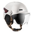 Casque vélo et trottinette avec LED Casr Glow Crème M