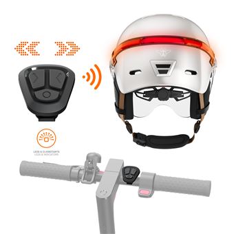 Casque De Vélo Avec LED Rechargeable USB - Lumières Avant Et Arrière, Ajustable, Certifié CPSC/CE/ASTM