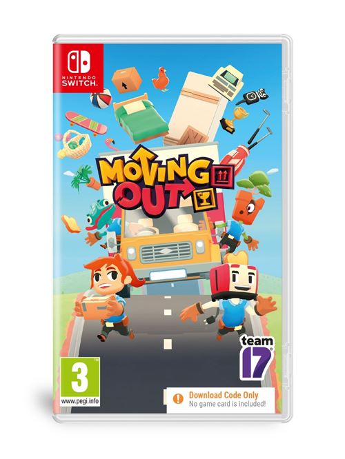 Moving Out Code in the Box Nintendo Switch
