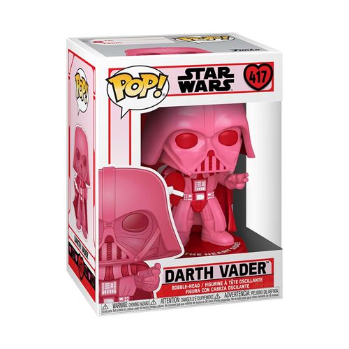 Figurine Funko Pop Star Wars Valentines Vader with Heart