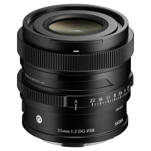 Objectif hybride Sigma DG CTP 35 mm f2 22 pour Monture - vue 2