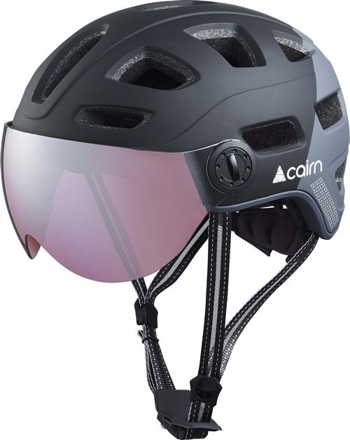Casque de vélo Cairn Quartz Visor Taille M Noir mat