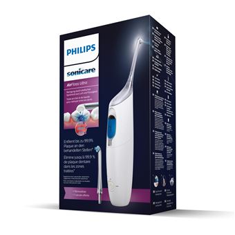 Philips Sonicare AirFloss Ultra HX8438 - Munddusche - schnurlos - Weiß mit grauen Akzenten - Einkauf & Preis