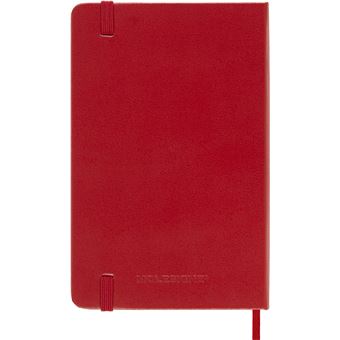 Agenda civil semainier Moleskine Format de poche Rouge