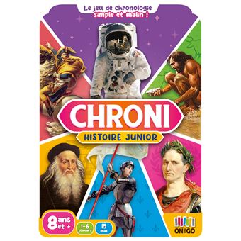 Jeu d'enquête On the go editions Chroni Histoire Junior