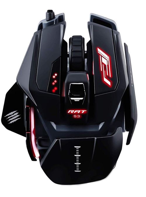 Mad Catz R.A.T. Pro S3 Optisch Gaming Muis Zwart