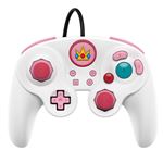 Manette Nintendo Switch filaire PDP Smash Pad Pro Peach Edition