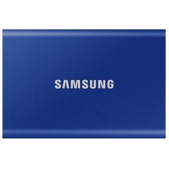 Disque SSD Externe Samsung Portable T7 MU-PC1T0H/WW 1 To USB 3.2 Bleu indigo - 1