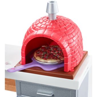 Playset Barbie Mobilier four à pizza