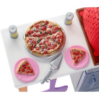 Coffret Poupée Mannequin - Barbie Pizzeria - Fhr09 pas cher Coffret Poupée Mannequin - Barbie Pizzeria - Fhr09 pas cher