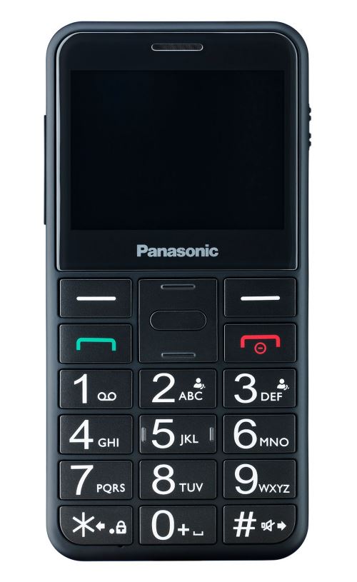Téléphone mobile Panasonic KX-TU150 Double SIM Noir - Smartphone ...