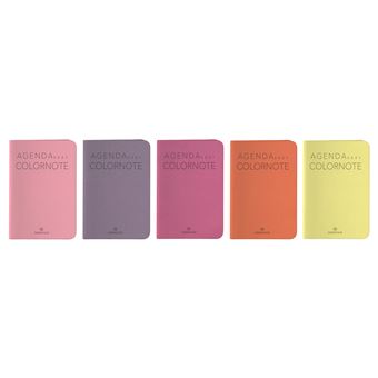 Agenda Semainier Oberthur Colornote 15 Modèle aléatoire