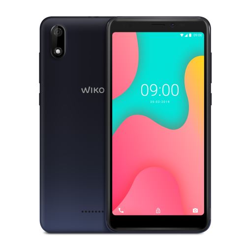 Wiko Y60 Smartphone Débloqué 4G (Ecran 5, 45 Pouces - 16 Go - Micro-Sim/Nano-Sim + Emplacement Micro Sd Pour Mémoire Extensible Jusqu'À 128Go) Dark Blue