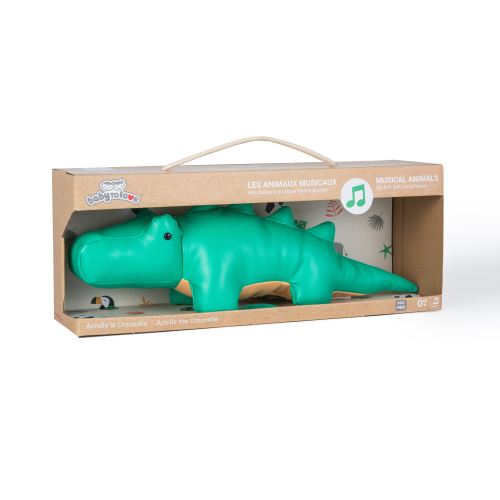 Little Big Friends Les Animaux Musicaux - Achille Le Crocodile Peluche - Image 3