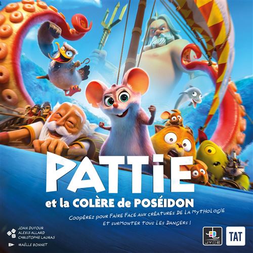 Jeu de stratégie Jyde Éditions Pattie et la Colère de Poséidon