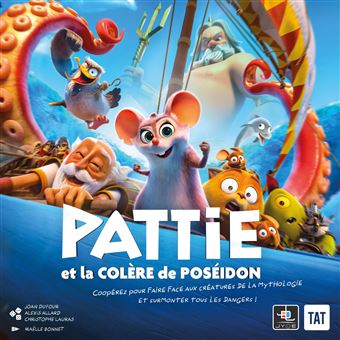 Jeu de stratégie Jyde Éditions Pattie et la Colère de Poséidon