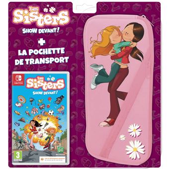 Pack Les Sisters: Show devant! Code in a box Nintendo Switch + Housse de transport